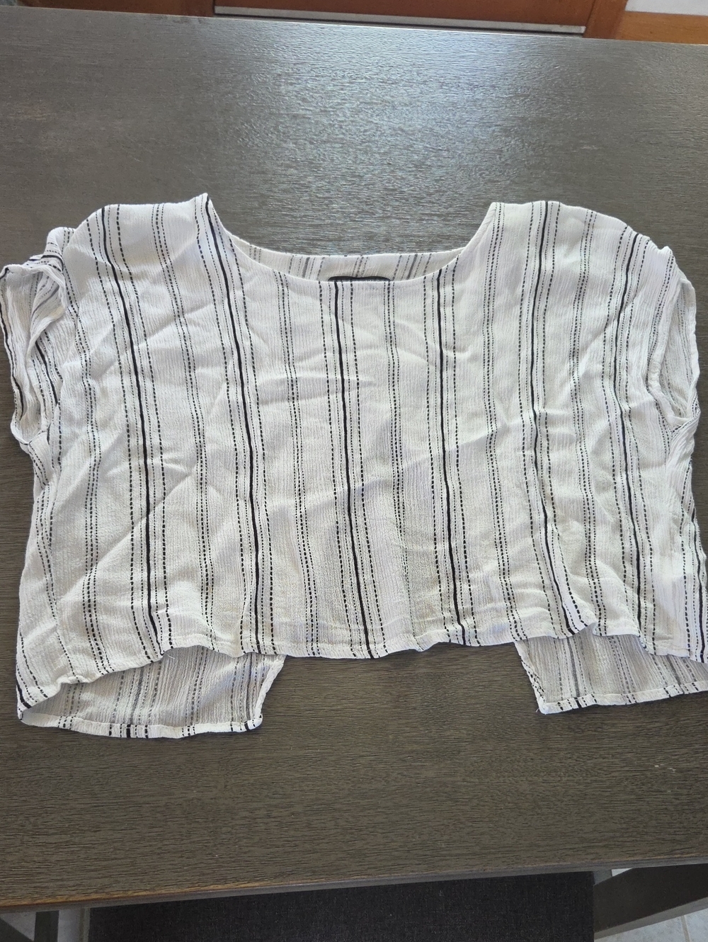 Final Touch Loose Fit Crop Top